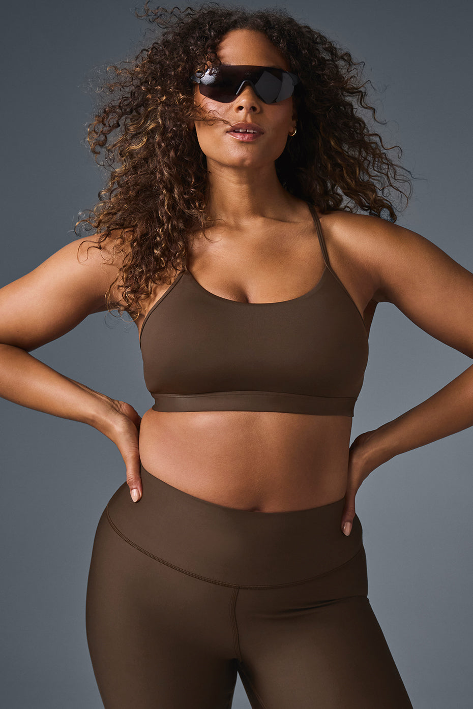Airlift Intrigue Sports Bra — Espresso