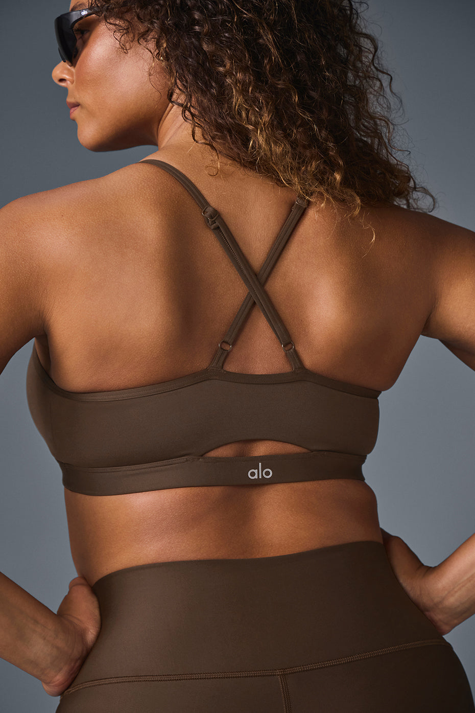 Airlift Intrigue Sports Bra — Espresso