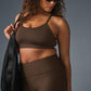 Airlift Intrigue Sports Bra — Espresso