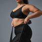Airlift Line Up Sports Bra — Black