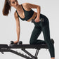 Airlift Line Up Sports Bra — Charcoal Green