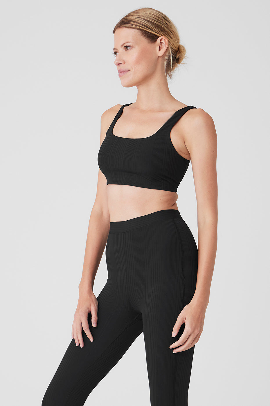 Run It Back Sports Bra — Black