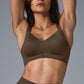 Airlift Strength Sports Bra — Espresso