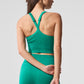 Seamless Ribbed Favorite Sports Bra Tank Top — Spruce Green