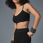Alosoft Head Start Sports Bra — Black