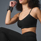 Alosoft Head Start Sports Bra — Black