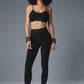Alosoft Head Start Sports Bra — Black