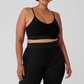Alosoft Head Start Sports Bra — Black