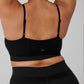 Alosoft Head Start Sports Bra — Black