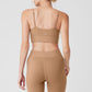 Alosoft Head Start Sports Bra — Toasted Almond