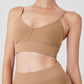 Alosoft Head Start Sports Bra — Toasted Almond
