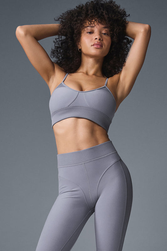 Alosoft Head Start Sports Bra — Fog