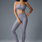 Alosoft Head Start Sports Bra — Fog