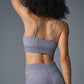 Alosoft Head Start Sports Bra — Fog