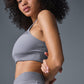 Alosoft Head Start Sports Bra — Fog