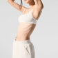 Sheer Glow Sports Bra — Ivory