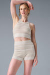 Sport Play Knit Sports Bra — Ivory/Alabaster