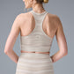 Sport Play Knit Sports Bra — Ivory/Alabaster