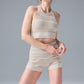 Sport Play Knit Sports Bra — Ivory/Alabaster
