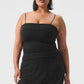 Doubles Only Sports Bra Tank Top — Black