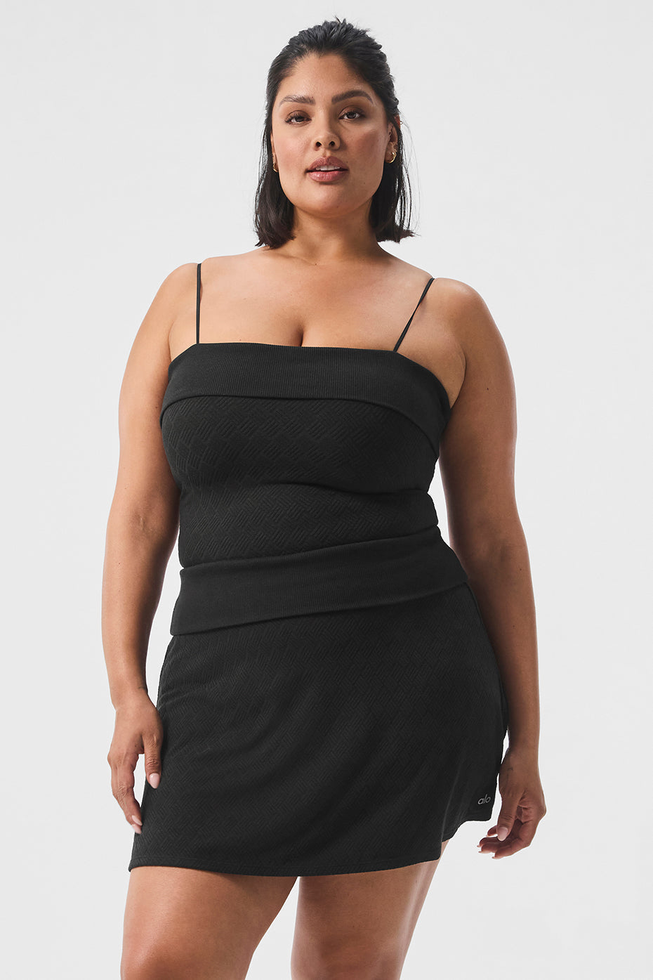 Doubles Only Sports Bra Tank Top — Black