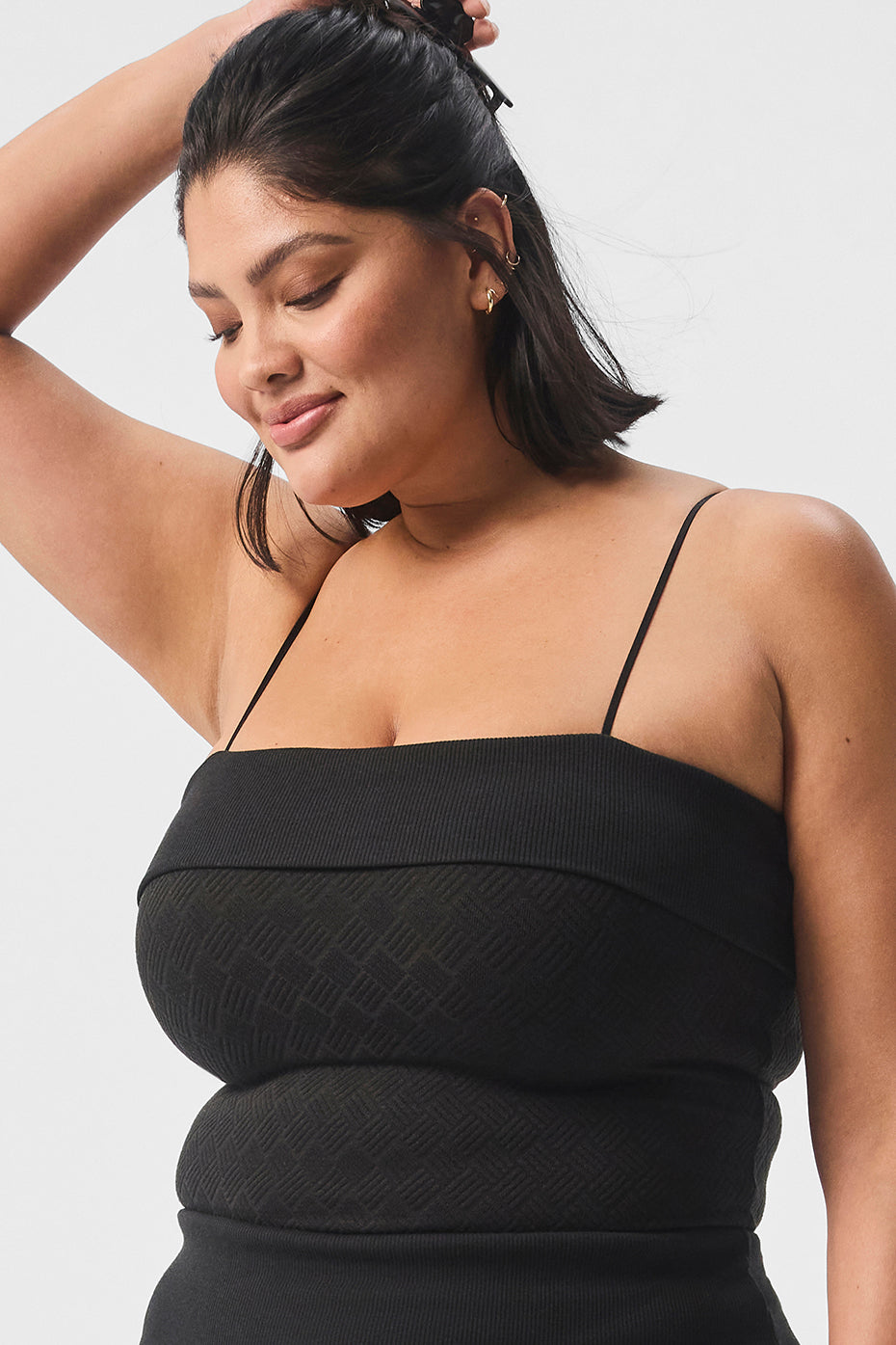 Doubles Only Sports Bra Tank Top — Black