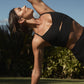 Alosoft Highlight Sports Bra — Black