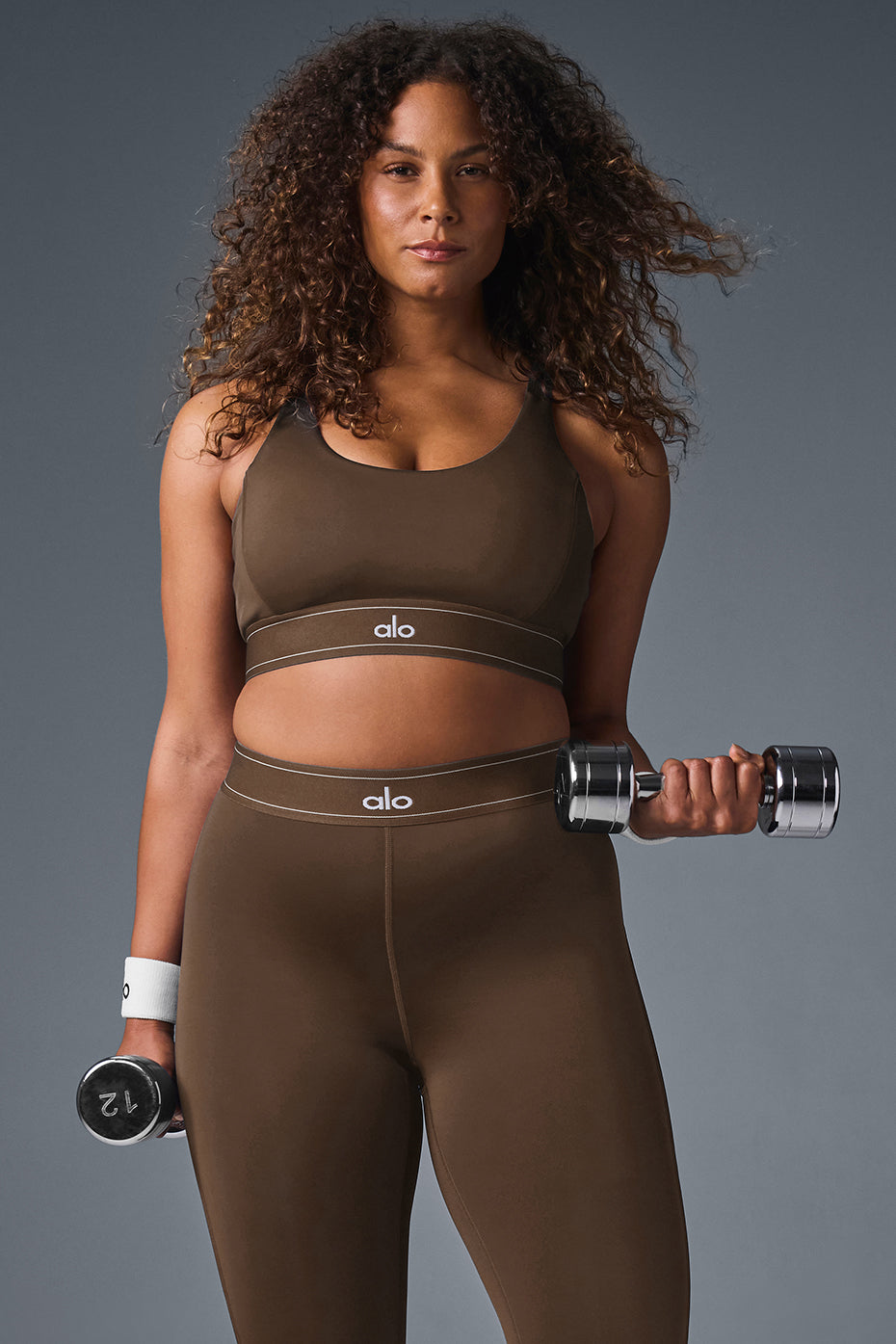 Airlift Suit Up Sports Bra — Espresso