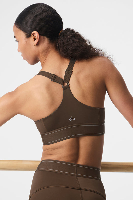 Airlift Suit Up Sports Bra — Espresso
