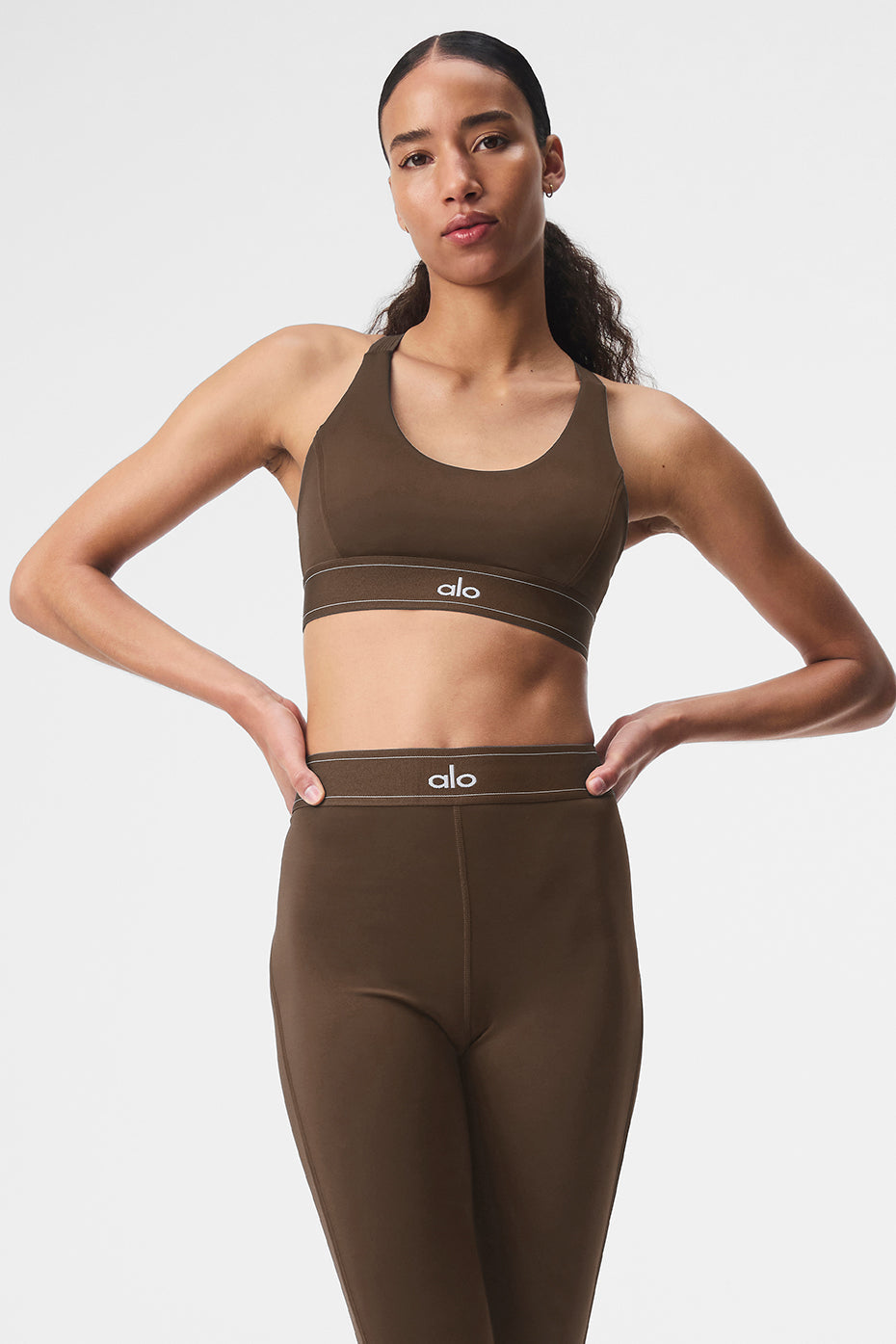 Airlift Suit Up Sports Bra — Espresso