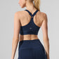 Airlift Suit Up Sports Bra — Navy/Navy