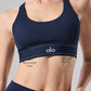 Airlift Suit Up Sports Bra — Navy/Navy