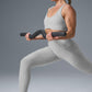 Alosoft Center Stage Sports Bra — Athletic Heather Grey