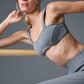 Alosoft Sunray Sports Bra — Steel Grey/Grey