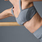 Alosoft Sunray Sports Bra — Steel Grey/Grey