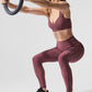 Airlift Redefine Sports Bra — Burgundy Truffle/Black