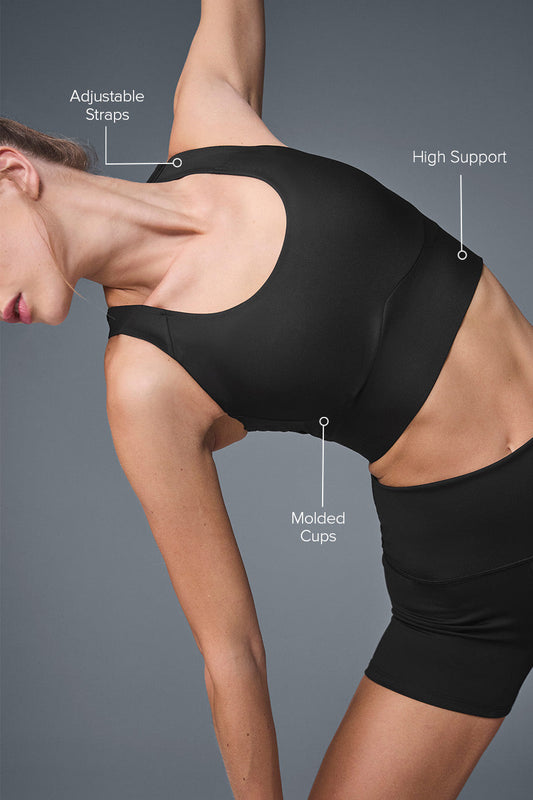 Airlift Empower Sports Bra — Black