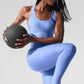 Airlift Empower Sports Bra — Crystal Clear Blue