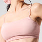 Micro Plisse Game On Sports Bra — Pink Quartz