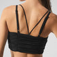 Airlift Mesh Cherish Sports Bra — Black