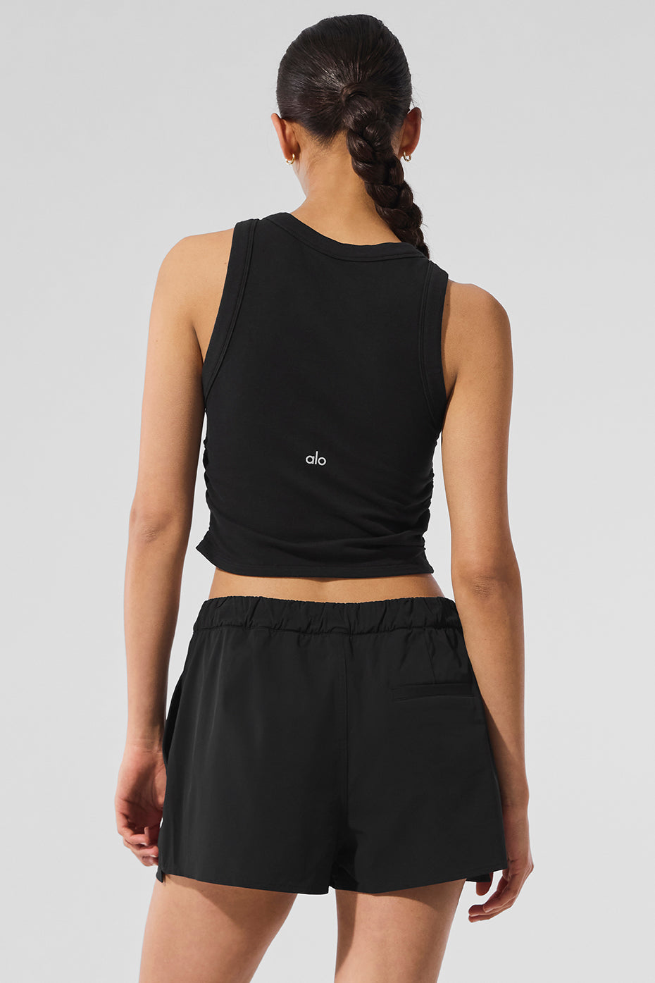 Sway Sports Bra Tank Top — Black