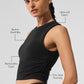 Sway Sports Bra Tank Top — Black