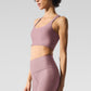 Airlift Sleek Sports Bra Tank Top — Smoky Quartz