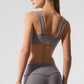 Washed Alosoft Sunray Sports Bra — Cool Grey Wash