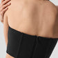 Polar Fleece Corset — Black