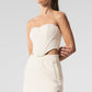 Polar Fleece Corset — Ivory