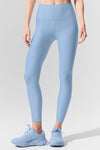 7/8 High Rise Airlift Leggings — Seashell Blue