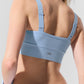 Alosoft Serve It Up Sports Bra — Seashell Blue
