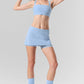 Alosoft Serve It Up Sports Bra — Seashell Blue