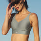 Airlift Endurance High — Impact Sports Bra — Lunar Grey